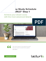 Lecturio The 40 Day Study Schedule USMLE Step 1 PDF