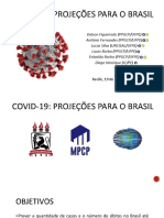 COVID-19 Projeções para o Brasil (Dalson Et Al. 2020)