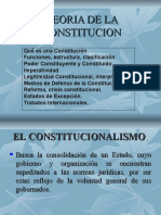 Teoría de La Constitución Diapositivas.