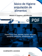 Planta Física Pisos, Paredes, Techos, Servicios Sanitarios, Pediluvios, Alrededores, Etc.