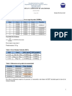 Práctica 2. - Calibración de Una Balanza