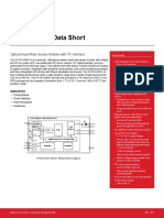 Si1143-AAGX Data Short: Optical Heart Rate Sensor Module With I C Interface