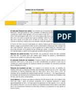 Analisis de Indicadores de Actividades