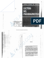 LUNAZZI (1992) Lectura Del Psicodiagnóstico. Cap. I y II