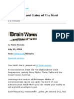Brain Waves and States of The Mind