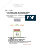 LOGICA PROGRAMACION TALLERES 1 Y 2 UNIVERSIDAD PACIFICO