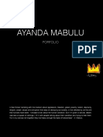 Ayanda Mabulu - Portfolio PDF