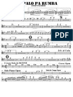 SCORE PALO PA RUMBA - Trombone 1 PDF