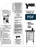 Ficha Tecnica - Cocinas Tradicional y Mueble