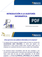 Auditoría Informática Introducción