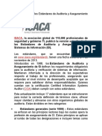 ISACA Actualiza Los Estándares de Auditoría