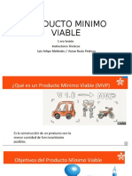 Producto Minimo Viable