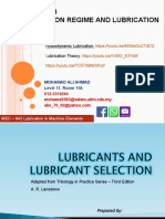 Chapter 3 Lubrication Formulation and Lubrication Selection