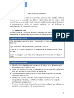 Lineamientos Generales - Protocolo para Sectores. Reactivacion Actividades PDF