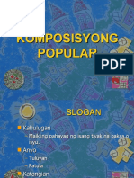 Komposisyong-Popular