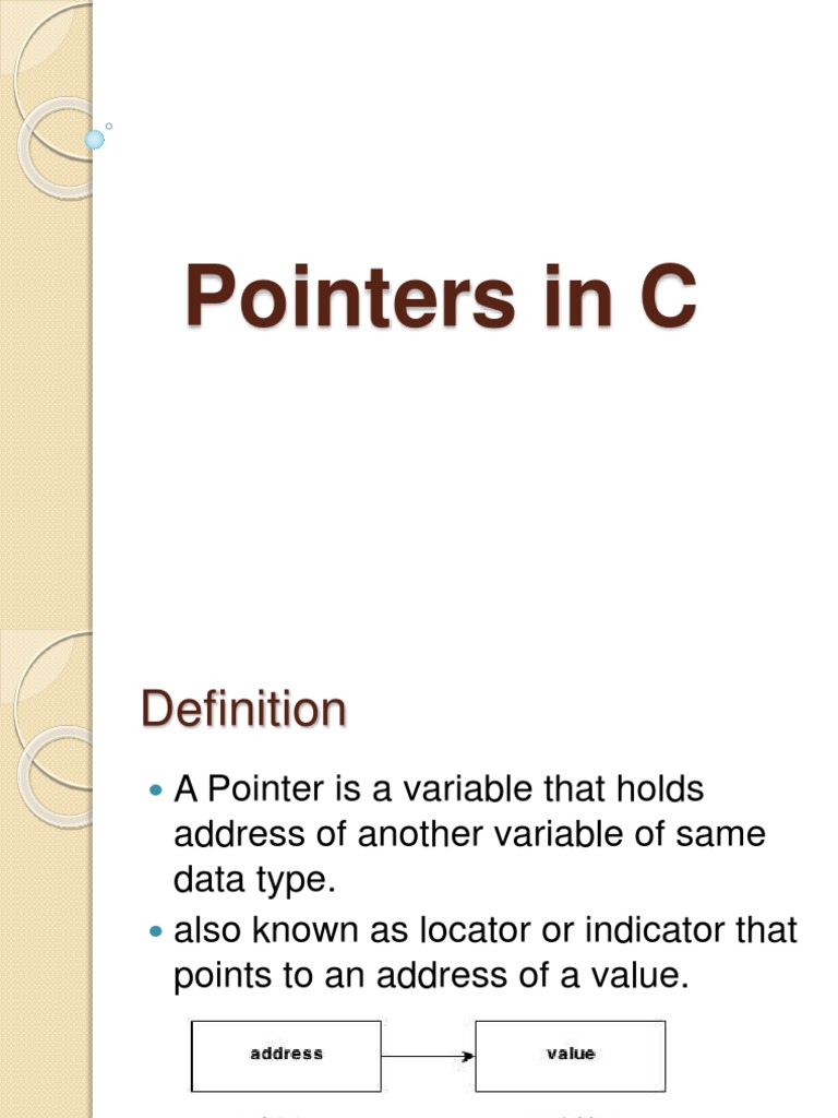 Understanding Pointers in C Programming | PDF | Pointer (Computer ...