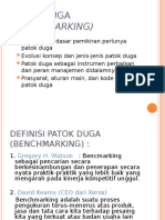 Patok-Duga - (Benchmarking) Strategy 31 Oktober 2019