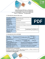 Guía de actividades y rúbrica de evaluación - Paso 2 - Planificar  Programador