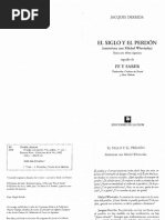 Derrida El Siglo y El Perdon | PDF | Perdón | Soberanía