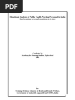 Download Situational Analysis of Public Health Nursing Personnel in India by TamilNursecom SN45725435 doc pdf