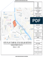 Site Plan Kolam Retensi