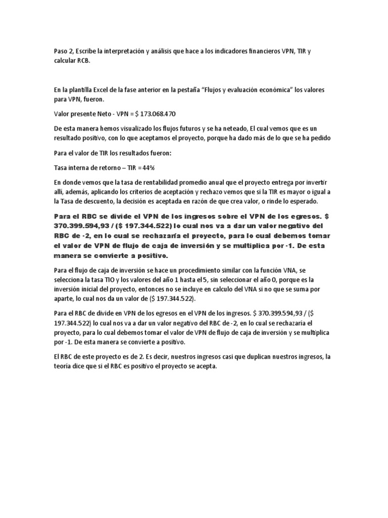 VPN Tir RCB | PDF