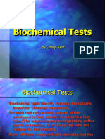 Biochemical Tests Identification Guide
