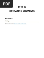 PAS 8 Operating Segments