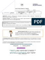 Guía química sobre disoluciones