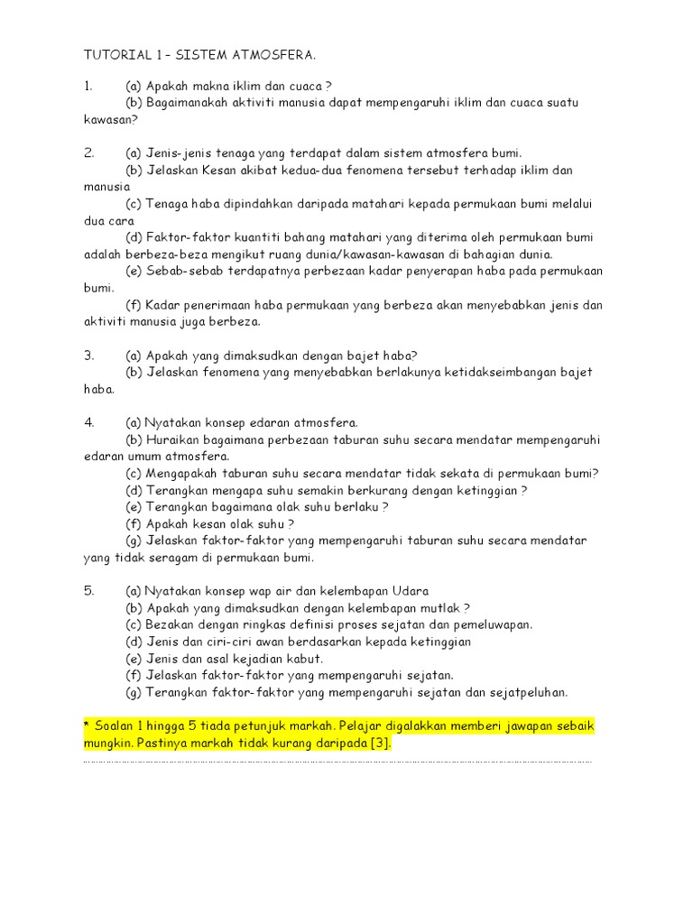 Tutorial Geografi Stpm Pkp Covid 19 Pdf