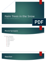 Palm Trees in The Snow