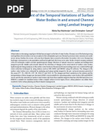 Assessment of The Temporal Variations of Surface W