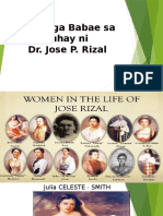 Ang Mga Babae Sa Buhay Ni Rizal