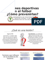 MÓDULO 2. Prevención de Lesiones