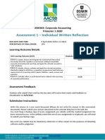 MAA363 - T1 2020 - Assessment 1 PDF