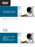 Optimizing Converged Cisco Networks (Ont) : Module 3: Introduction To Ip Qos