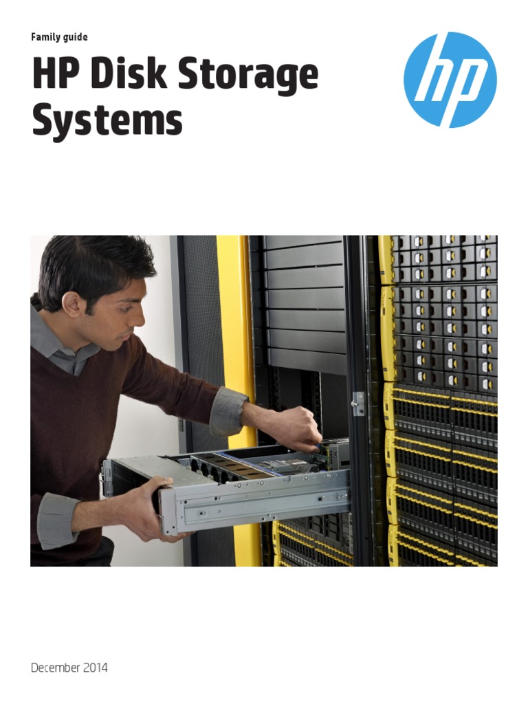 HP Disk Storage Systems Family Guide PDF Solid State Drive Hard