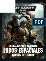 Codex Lobos Espaciales - Cartas de Equipo PDF