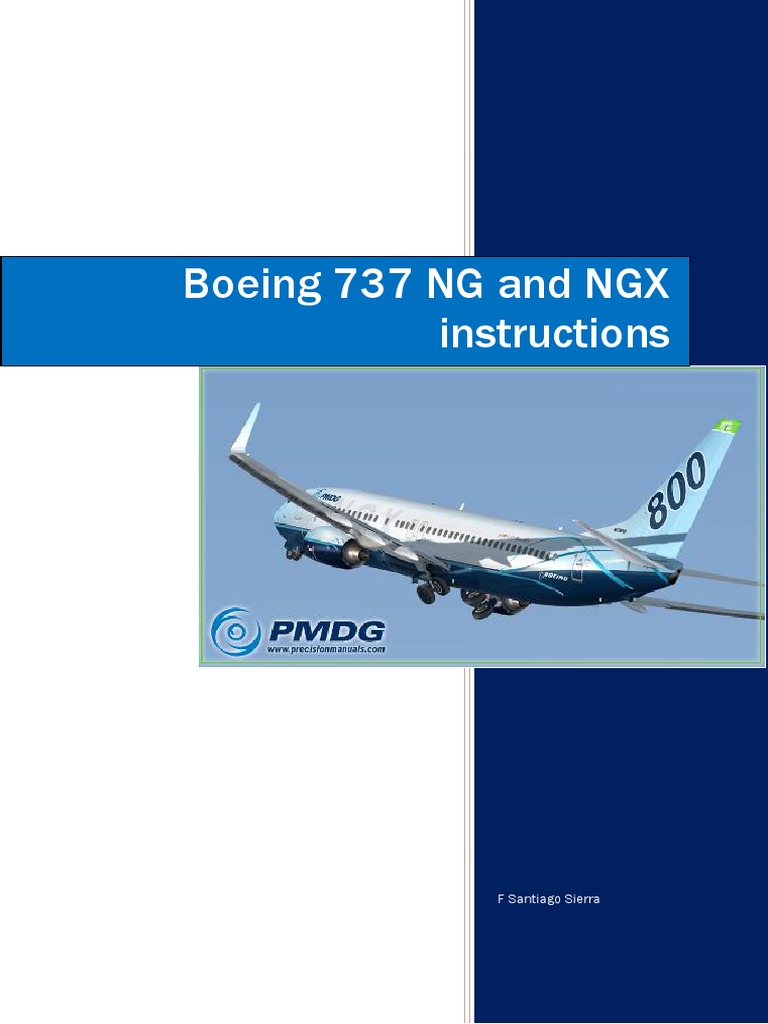 PMDG 737 NGX Intructions R 00 PDF | PDF | Spaceflight Technologies ...