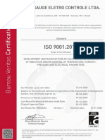 11.1 Certificado ISO 9001 2015 FULL GAUGE