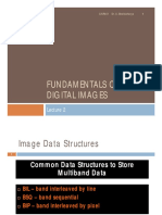 Image Data Structures and Formats