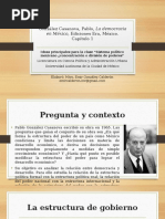 Resumen La Democracia en México - Casanova