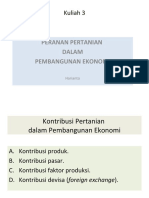 Kuliah 3-Peranan Pertanian Dalam Ek