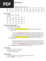 Codebusters Master Study Guide:: Atbash Cipher