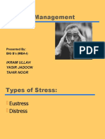 Stress Managment by Ikram