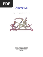 Aegyptus: Egyptian Hierogglyphs, Oogpti Iand Merogiti