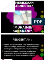 Pemeriksaan Sputum