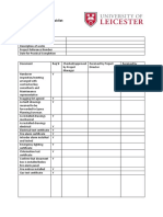 EF4515 Handover Checklist