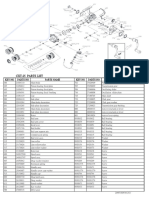 CXT-25 Parts List Guide