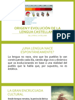 Origen y Evolución de La Lengua Castellana